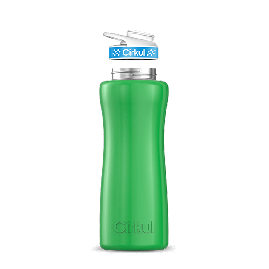 32oz. Stainless Steel Bottle & Comfort Grip Lid