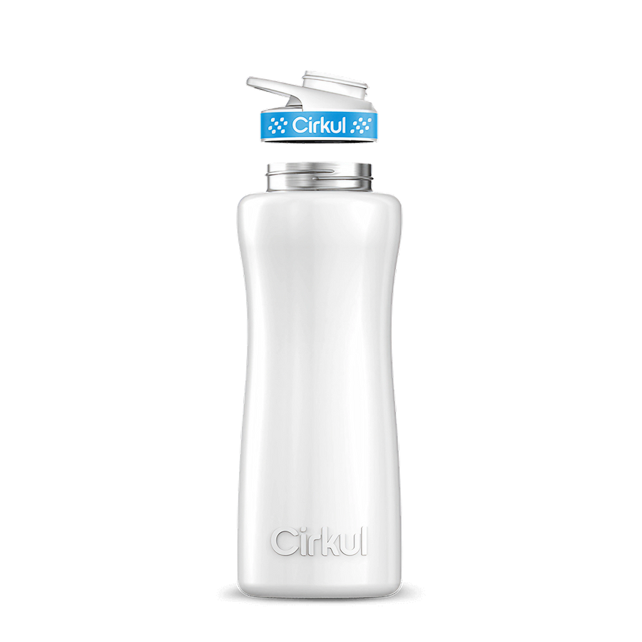 32oz. Stainless Steel Bottle & Comfort Grip Lid
