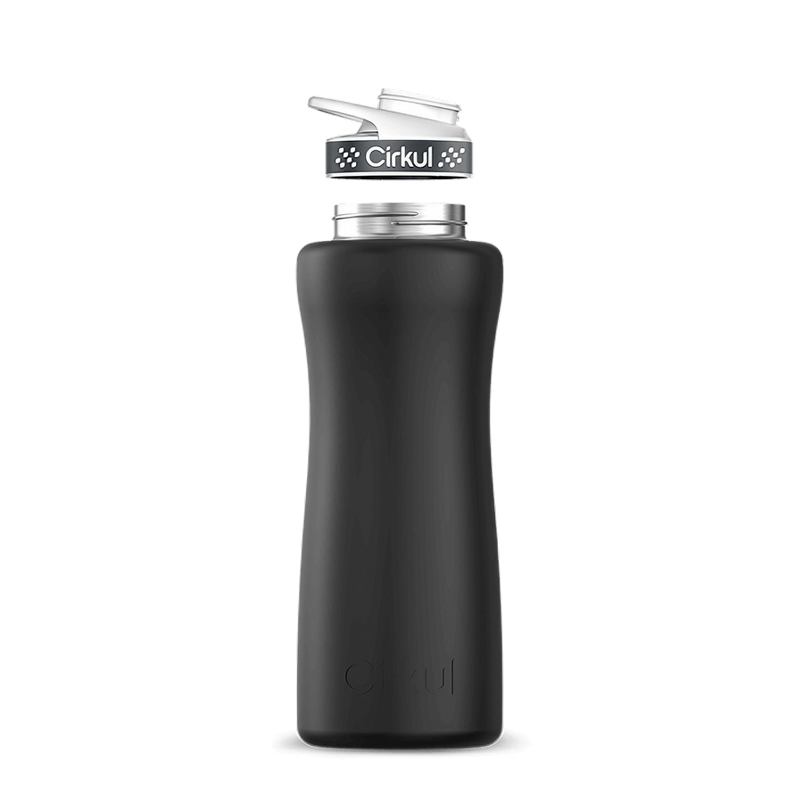 32oz. Stainless Steel Bottle & Comfort Grip Lid