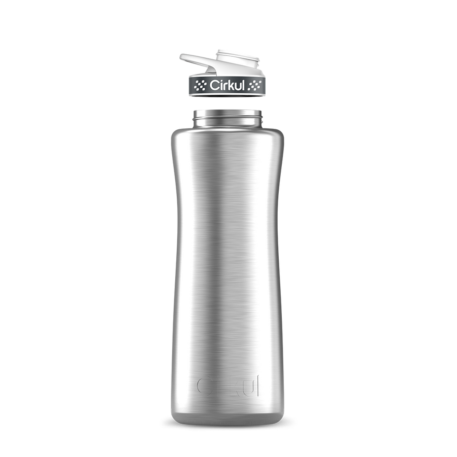 42oz. Stainless Steel Bottle & Comfort Grip Lid