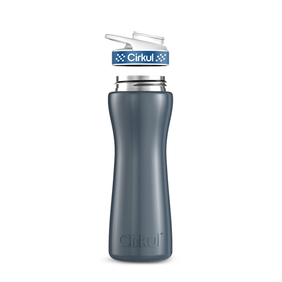 22oz. Stainless Steel Bottle & Comfort Grip Lid