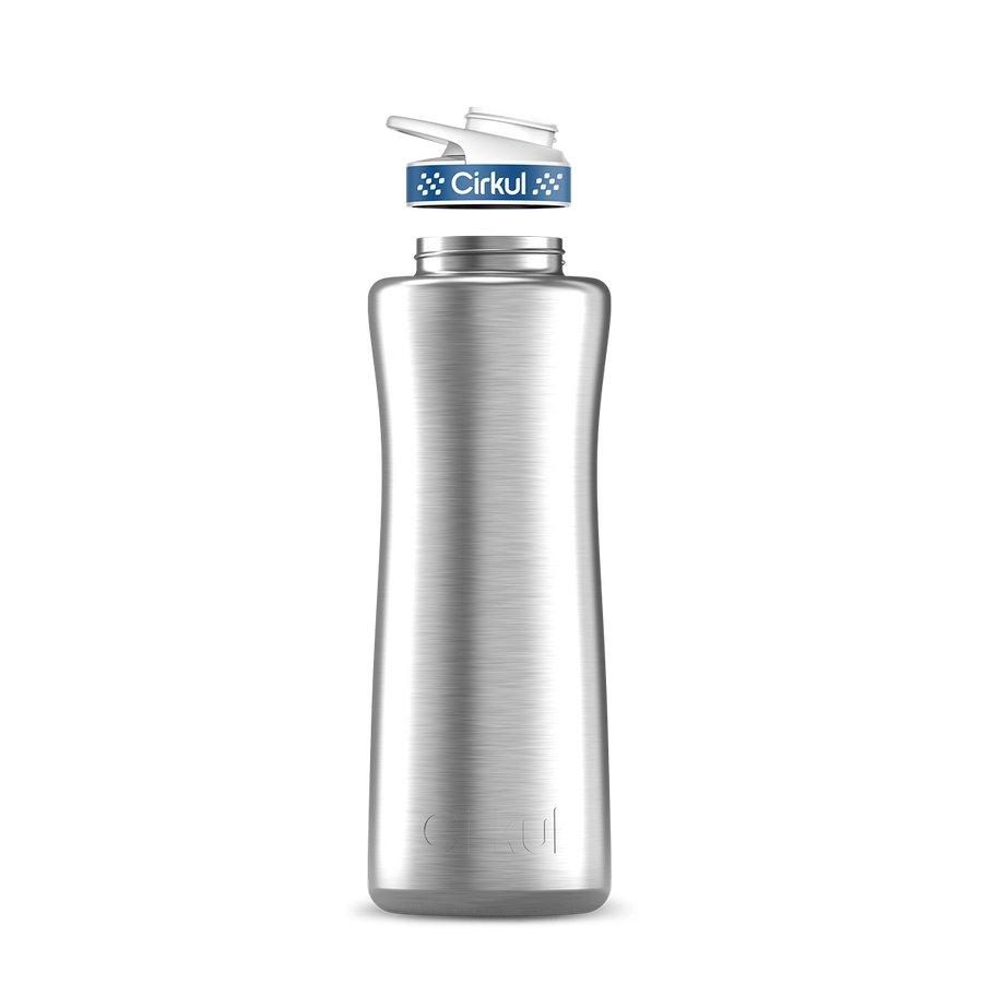42oz. Stainless Steel Bottle & Comfort Grip Lid
