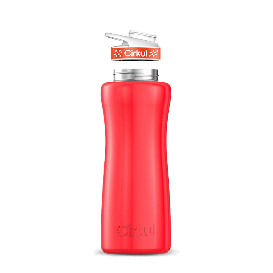 32oz. Stainless Steel Bottle & Comfort Grip Lid