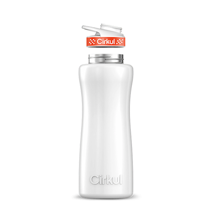 32oz. Stainless Steel Bottle & Comfort Grip Lid