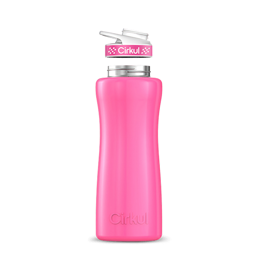 32oz. Stainless Steel Bottle & Comfort Grip Lid