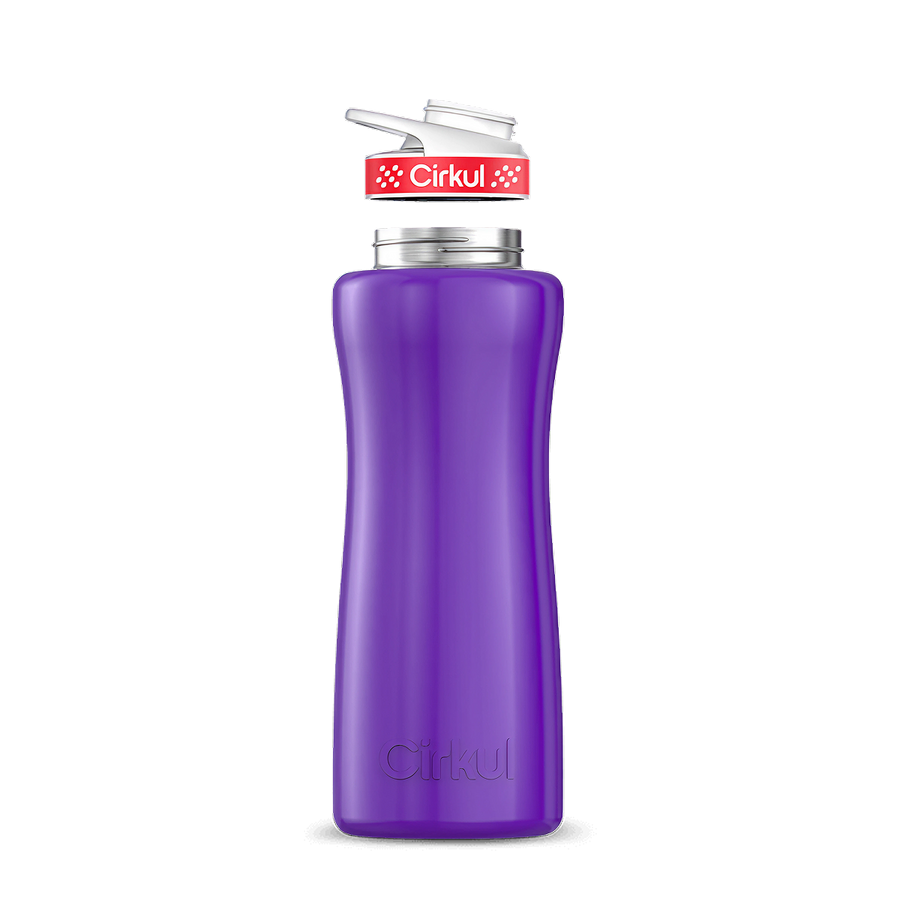 32oz. Stainless Steel Bottle & Comfort Grip Lid