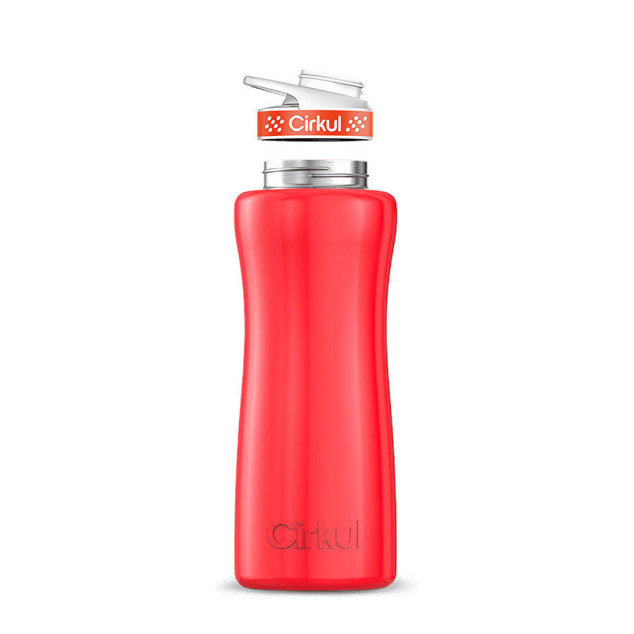32oz. Stainless Steel Bottle & Comfort Grip Lid