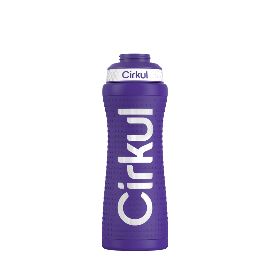22oz. Grip Stainless Steel Bottle & Sport Lid
